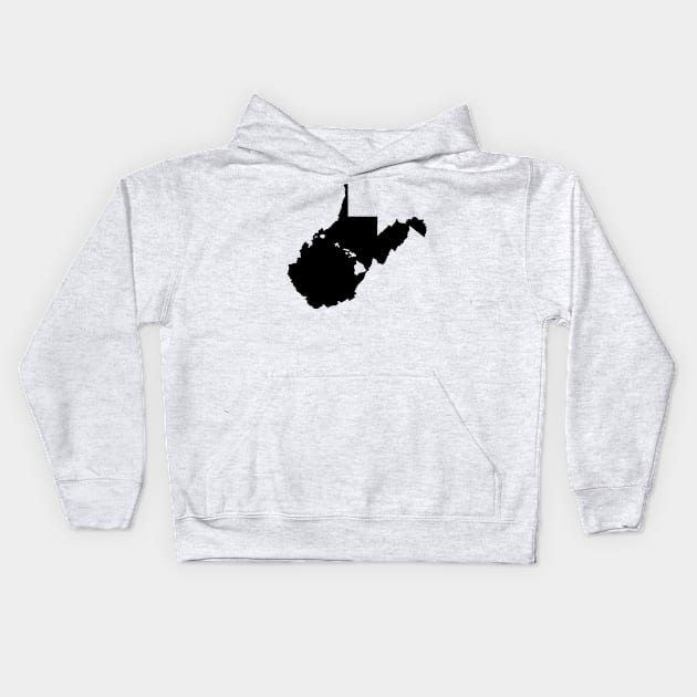 West Virginia and Hawai'i Roots by Hawaii Nei All Day Kids Hoodie by hawaiineiallday